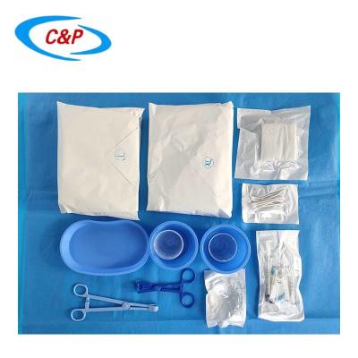 China Suministros médicos no tejidos Oftalmología de un solo uso Kit de paquete azul para cirugías oftalmológicas en venta