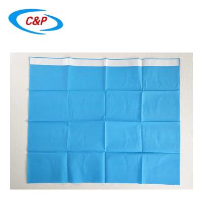 China Medical Accessories PP PE Side Adhesive Drape Sterile Disposable Drapes for sale