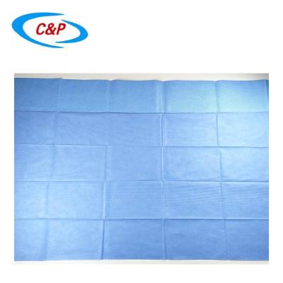 China Hospital Grade Blue Disposable Surgical Drapes Breathable Nonwoven for sale