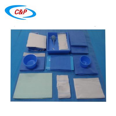 China Breathable Baby Delivery Kit For Hospitals And Clinics Blue Or As Customer Request à venda