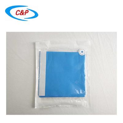 China Soft Disposable Surgical Drape in Blue Color SMS/PP/PE/Spunlace Nonwoven General Medical Supplies à venda