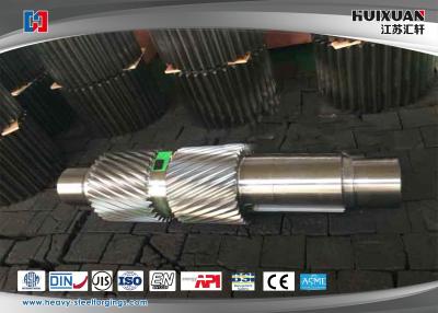 China Alloy Steel Transmission Gear Shaft Forging 4000T Open Die Hydropress for sale