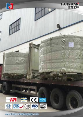 Chine 18CrNiMo7-6 Polishing Treatment Steel Forged Flange Precision Cast à vendre