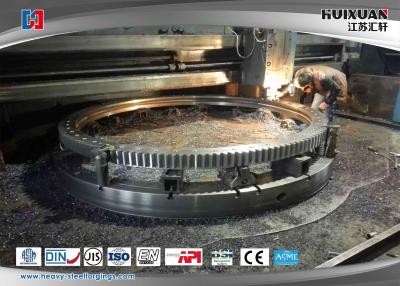 China Industrial Accurate Steel Forging Slewing Bearing 5000mm CNC Ring Rolls for sale