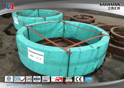 China Wind-Stromgenerator geschmiedeter Stahl flanscht das ringförmige besonders angefertigte Schweißen zu verkaufen