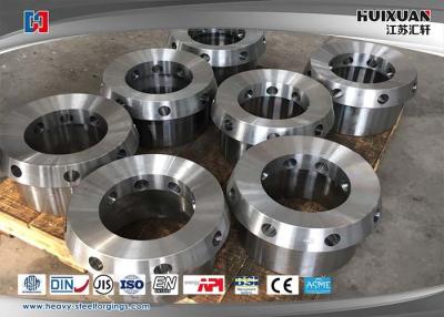 China Carbon steel 1040 , 45# hold-down nut , 1040 nut Open Die Forgings EF+LF+VD for sale