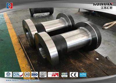 China Cylinder I Shaped Grove Stainless Steel Forging , Metal Forging Process Frame Package for sale