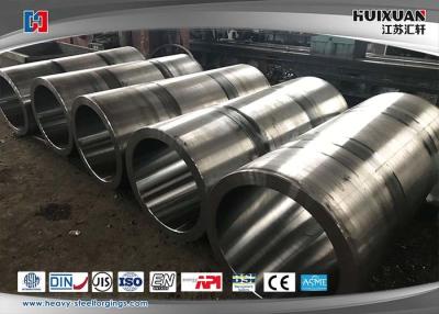 China 40CrMnMo EF-LF-VD Forged Cylinder , Forged Roller Shell For Machinery Parts for sale