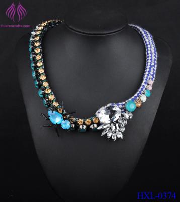 China Hot Charm crystal animal jewellery necklace ant chain necklace for sale