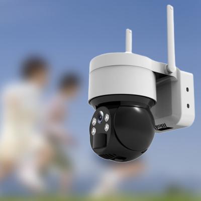 China LTE Solar Powered Cellular Security Camera 4MP 10400mAh Battery Powered Security Camera for sale