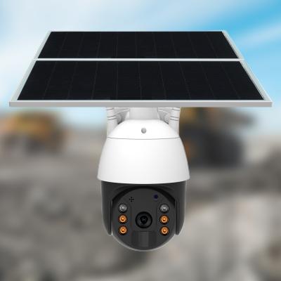 China Farm 4G 20W Solar Panel Camera Outdoor 2 Way Talk 247 Recording for sale
