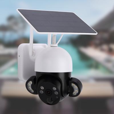 China 2MP Surveillance 4G Solar Powered Camera PIR Motion Detection IP65 Weatherproof for sale