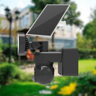 China 110 Degree View Angle 4G Solar Security Camera With 0.00001 LUX Full Color Night Vision 3.6mm Lens Te koop