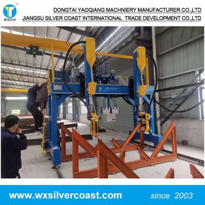 China Submerged Arc H Beam Welding Machine 1000mm With Double Cantilever For Steel Structure for sale