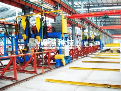 Chine Je rayonne la chaîne de production de poutre à caissons la sous machine 25mm de soudure à l'arc électrique à vendre