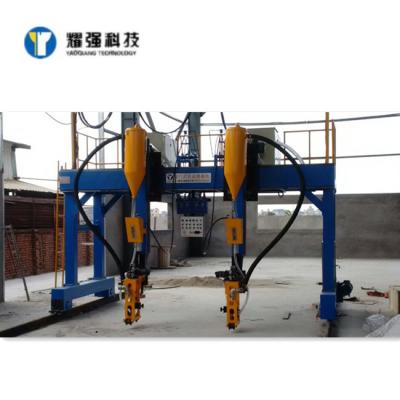 China Steel Saw H Beam Welding Machine 6-32mm With MZ1000 Submerged Arc Welding Power Source for sale
