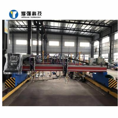 China 6-200mm CNC Plasma Flame Cutting Machine With FL2300 Control System for sale