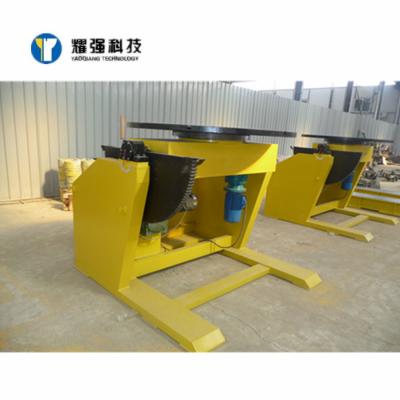 China 3T Rotary Welding Positioner Turntable Table 1400mm For Pipe Tank for sale