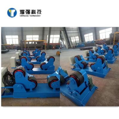 中国 管の溶接のためのロールスロイスの鋼鉄車輪を回すHGZシリーズ2-5000T調節可能な溶接 販売のため