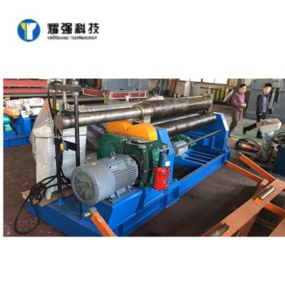 China Symmetrical 3 Roll Plate Rolling Machine 16x3200mm for sale