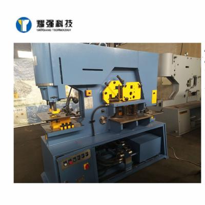 China 160 Tons Q35Y Series Iron Worker Machine , 25mm Hydraulic Punch And Shear Machine for sale