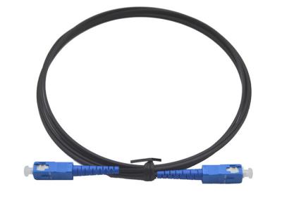 China Outdoor G657A2  Fiber Optic Jumper Cable Chemical Resistance for sale