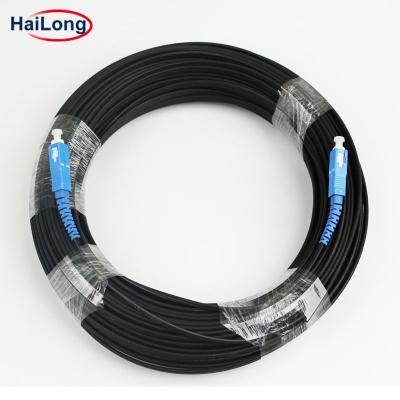 China 2.50meter Outdoor SC UPC Simplex FTTH Lead In Cable for sale