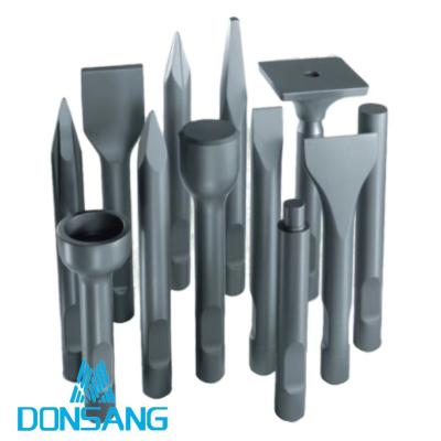 China Blunt 42Crmo Hydraulic Rock Breaker Chisels 135mm Dia Hydraulic Hammer Parts Chisel DS8C for sale
