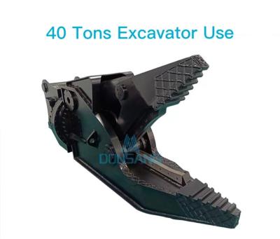 China Black 40 Tons Excavator Hydraulic Pulverizer Hydraulic Concrete Muncher for sale