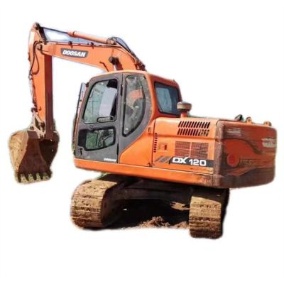China 95KW Used Heavy Machinery Hydraulic Crawler Excavators Doosan DX120 à venda