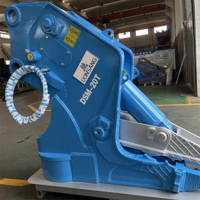 China Hydraulic Concrete Pulverizer with Magnet High-Performance Pulverizing Machine Suitable 18 - 20 Tons Excavator à venda