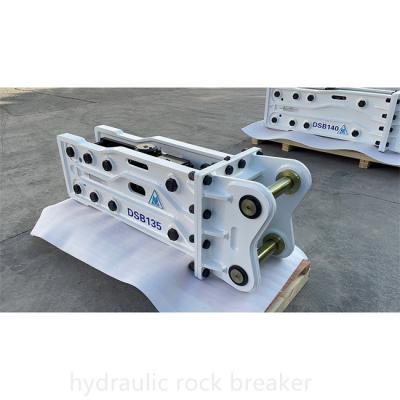 중국 8.0 Ton Excavator Hydraulic rock Breaker With Nitrogen 14-17 Bar PF1/2 Inch Hose Size 판매용