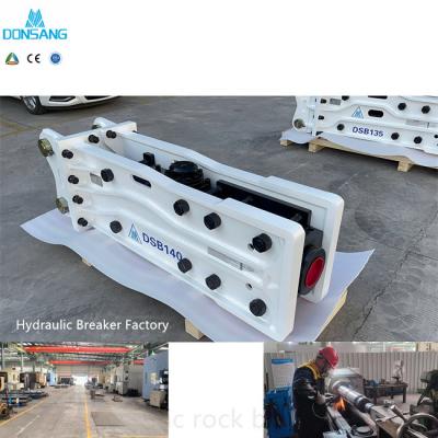 중국 68Mm Chisel Diameter Hydraulic Rock Breaker 4.8-8.0 Ton Excavator Attachment 판매용