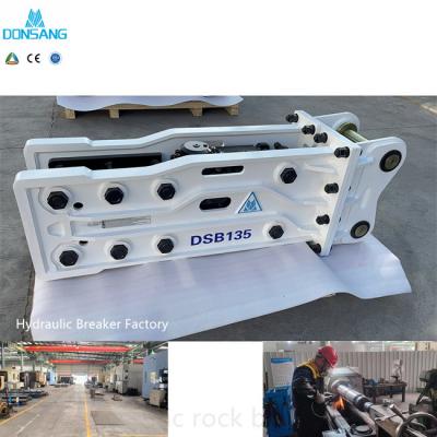 China Chisel 165mm Wide Hydraulic Hammer Breaker Box Type For 30 Ton 35 Ton 40 Ton Excavator zu verkaufen