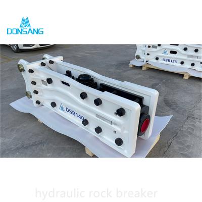 Chine Chisel 175mm Wide Hydraulic Rock Breaker Hydraulic Breaker Hammer 40 Tons Excavator Attachment à vendre