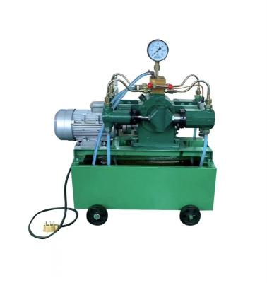 China Hydraulic Pipe Test Bench Pipeline Pressure Testing Pump 4DSY 6.3MPa for sale
