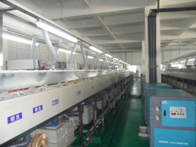 China Conectores terminales de Leadframe que electrochapan la máquina 5~30m/Min en venta