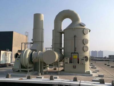 China PP Acid Mist Purification Tower 1200 ~ 30000 M3/H for sale