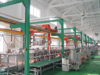 China Máquina de galvanoplastia automática de barril con ritmo ajustable en venta