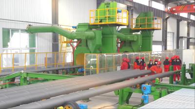 中国 Industrial Coating Production Line For Steel Pipe Inner And Outer Liquid Coating 販売のため