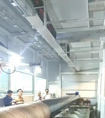 China Internal And External Liquid PU Spraying Equipment For Steel Pipes en venta