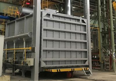 China Car Bottom Heating Treatment Furnace For Casting Steel for sale