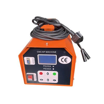 China 20-200mm electro fusion pipe welding machine 200A with electrofusion welding unit scanner and printer Te koop
