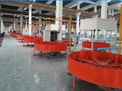 China cadena de producción concreta pre subrayada de 7.0-13.0m m con el temple de inducción en venta