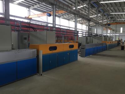 China PC Durchmessers 10.7mm Stahlstangen-Fertigungsstraße mit IGBT-Induktions-Heizungs-Ofen zu verkaufen