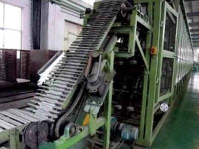 Chine Électrode de soudure de 7 couches faisant le type de chaîne de machine faisant Furnca cuire au four à vendre