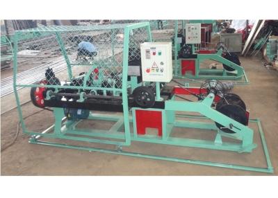 China Galvanized Low Carbon Steel 3.0mm Automatic Barbed Wire Making Machine 420r/Min for sale