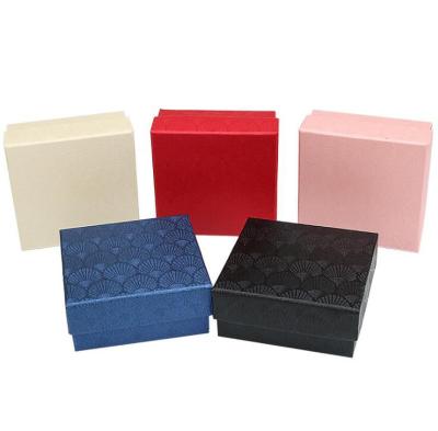 China PMS 30GSM Rigid Cardboard Necklace Packaging Box With EVA Foam for sale