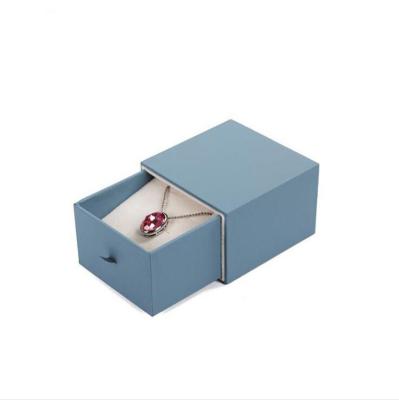 China Handmade 3mm Small Foldable Cardboard Boxes For Jewelry Necklace for sale