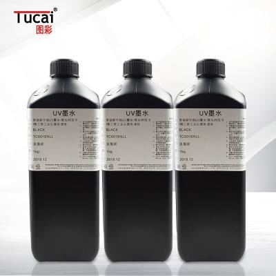 China Bright Color Fast Dry Ink Durable Uv Curable Ink For Ricoh G4 G5 KONICA Printhead for sale